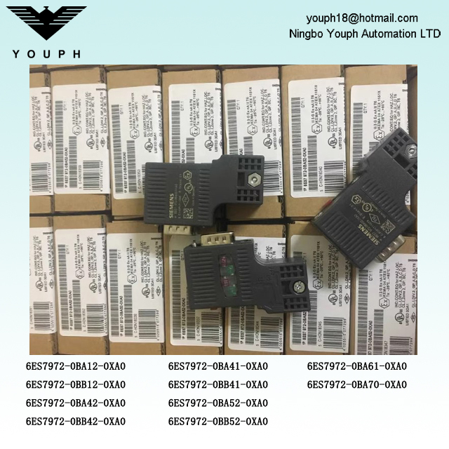 SIEMENS DP connector 6ES7972 6ES7 972-0BB / 0BA / 52 / 42 / 41 /12-0XA0