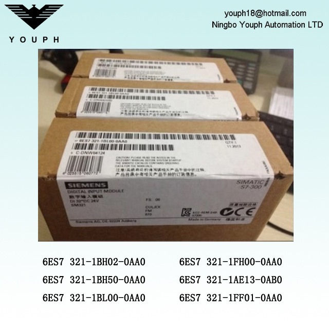 6ES7 321 SIEMENS DIGITAL INPUT Module SM 321 6ES7321-1BH02 / 1BH50 / 1FH00 / 1BL00 /0AA0