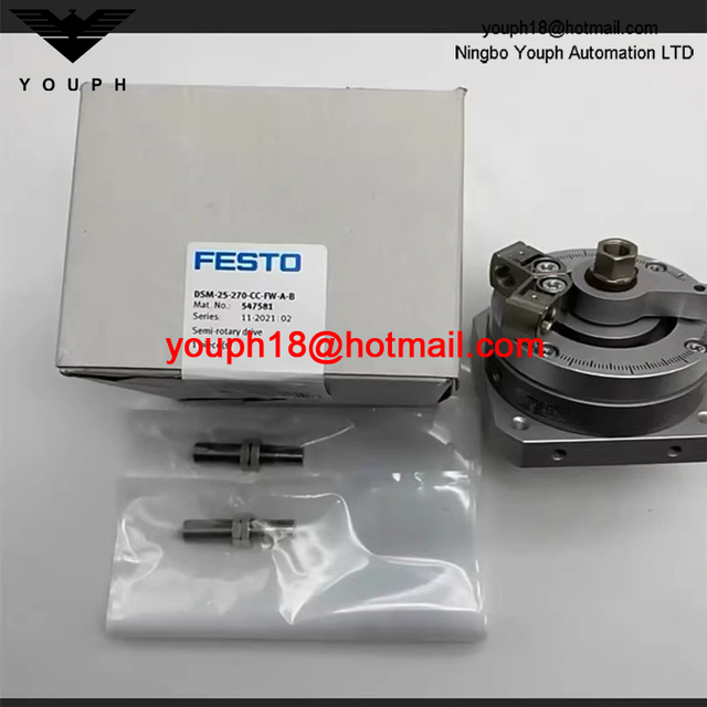 Festo DSM-25-270-CC-FW-A-B 547581 Double-acting With Shock absorber Semi-rotary Drive