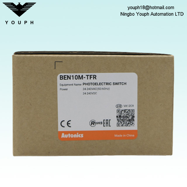 Autonics BEN10M-TFR Free power Relay contact output type Through-beam Proximity Switch