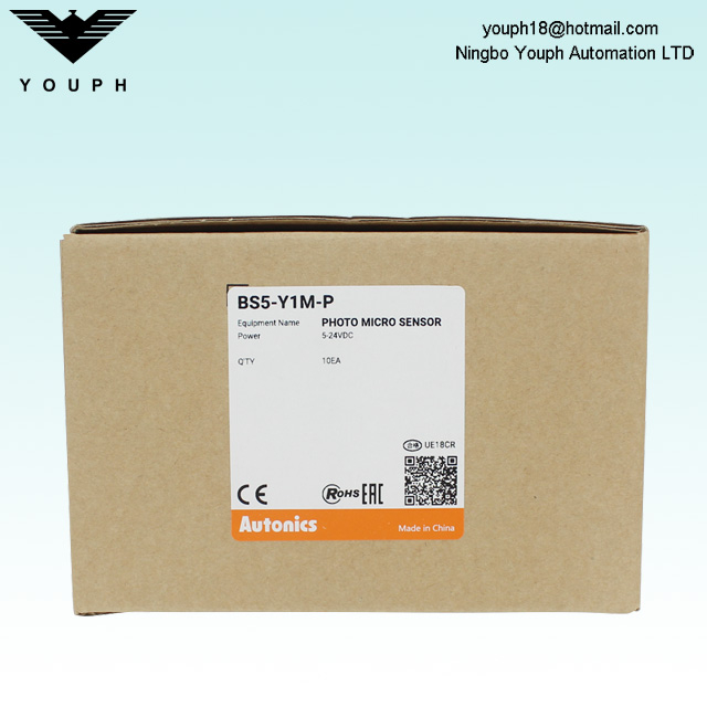 Autonics BS5-Y1M-P Through-beam BS5 Series Y-Type PNP Built-in amplifier Photomicro Sensor