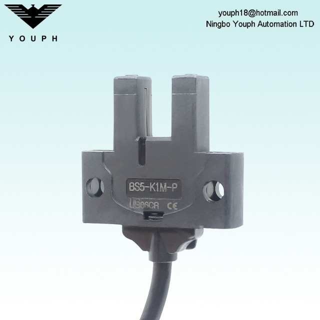 Autonics BS5-K1M BS5-K1M-P BS5 Series Through-beam Built-in Amplifier Photomicro Sensor