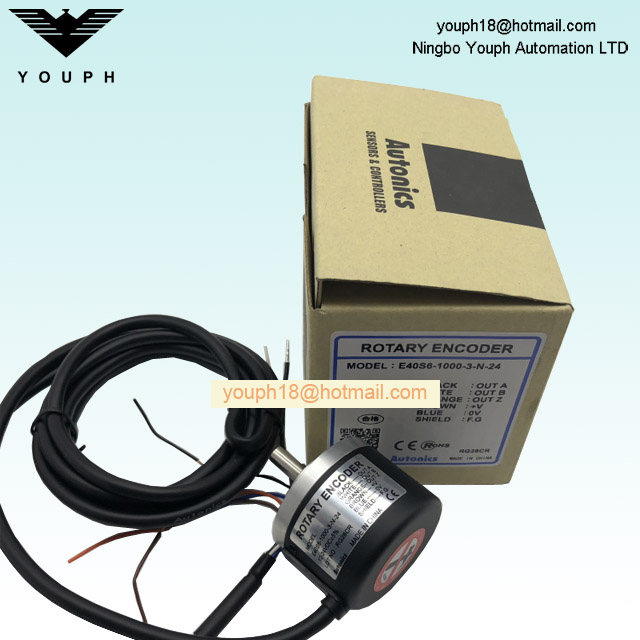 Autonics E40S6-1000-3-N-24 Incremental Rotary Encoder