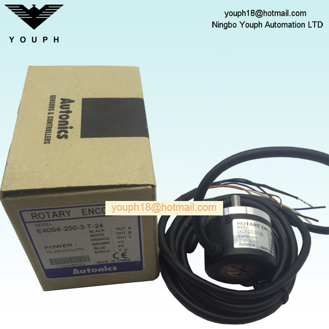 Autonics E40S6-200-3-T-24 Rotary Encoder