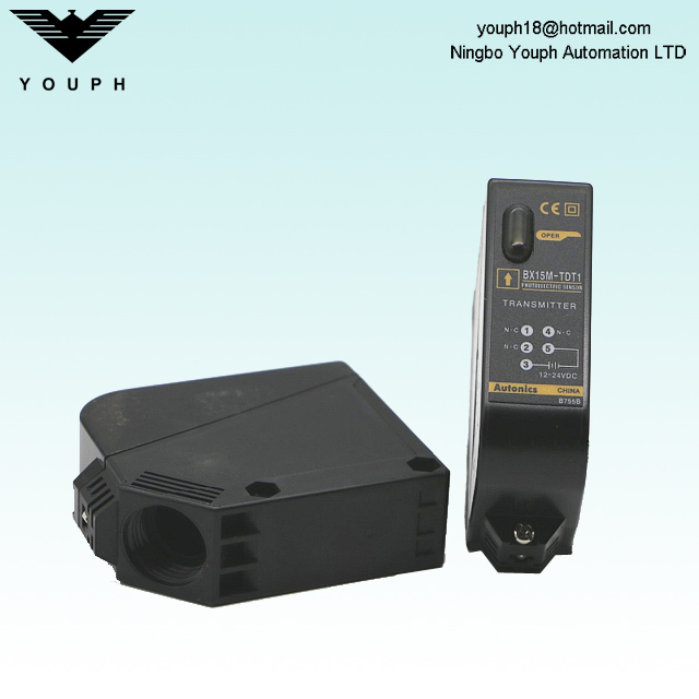 Autonics BX15M-TDT BX15M-TDT-T Through-beam DC Power Photoelectric Sensor