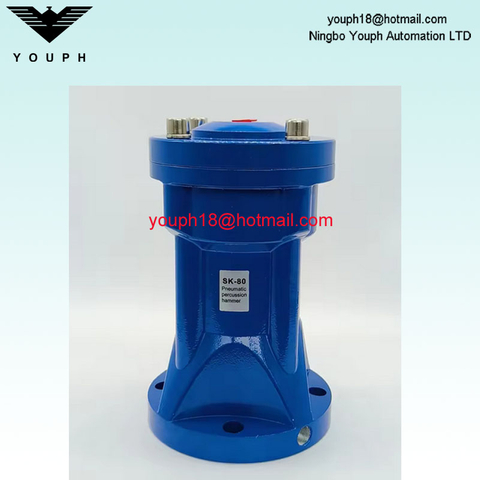 Seishin SK-80 Air Knocker SK series SK80 Pneumatic Hammer for Preventing adhesions in pipelines and silos