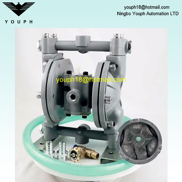 CHANGJIANG QSM-CJ602 Pneumatic double diaphragm pump printing ink viscosity control instrument laminating machine pneumatic pump