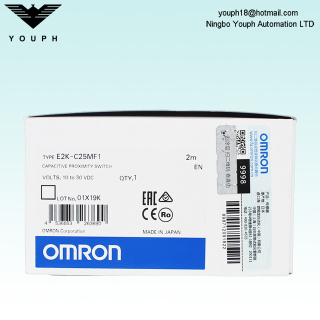OMRON E2K-C25ME2 E2K-C25MF1 Capacitive Proximity Switch