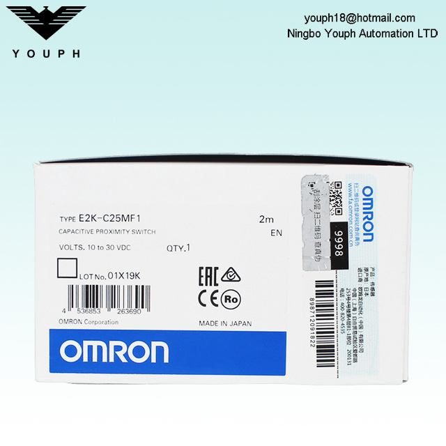 OMRON E2K-C25ME2 E2K-C25MF1 Capacitive Proximity Switch