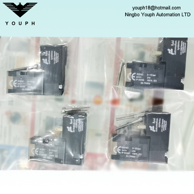 59.70063 F011068 3/2 NO Norgren PE bottle blowing machine normally open pilot valve KRONES air bottle valve