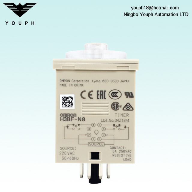 OMRON H3BF-N8 220VAC Solid-state Twin Timer