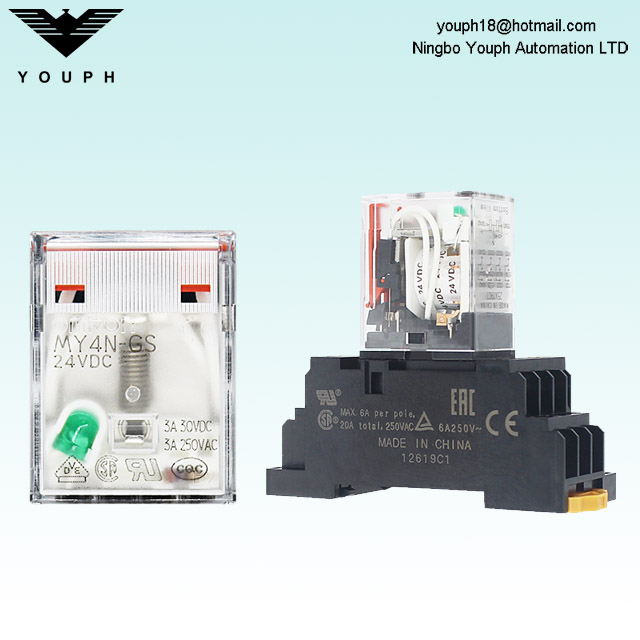 OMRON MY4N-GS MY4N-J MY4NJ Miniature Power Relays