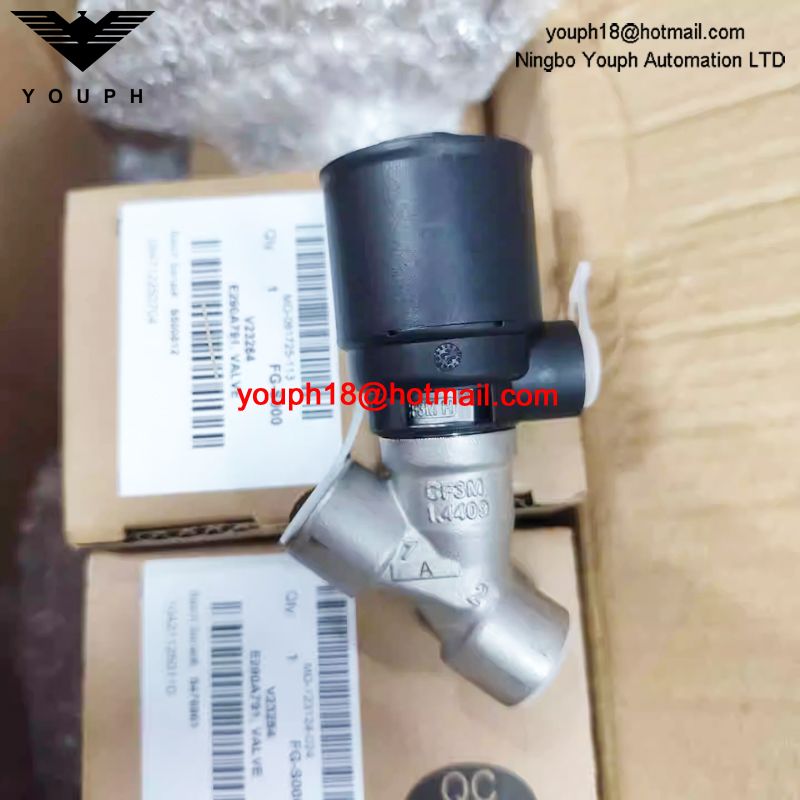 ASCO EMERSON E290A791 G3/8" 10mm Size Stainless Steel Angle Seat VALVE