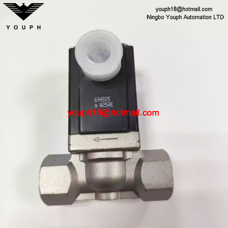 Burkert 00049987 0290 A Series G1/2" FKM Diaphragm Servo-controlled Stainless Steel Solenoid Valve