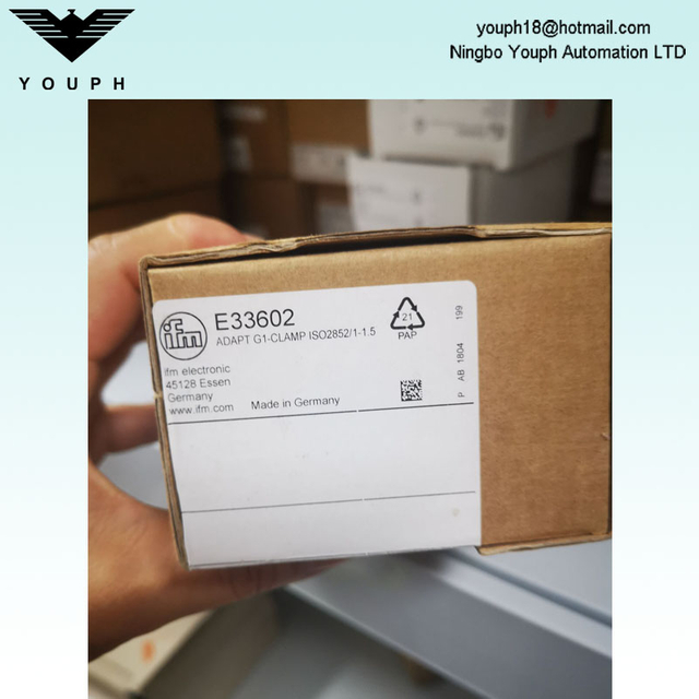 IFM E33602 ADAPT G1-CLAMP ISO2852/1-1.5 Process Adapter Tri-Clamp