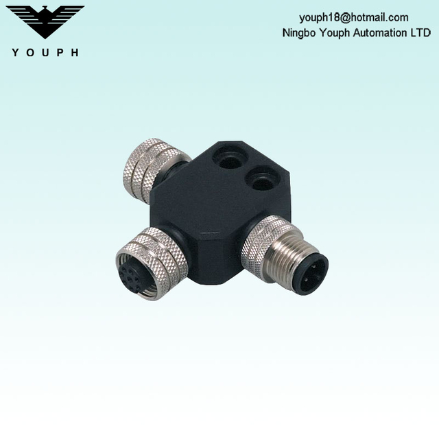 IFM E11566 T SPLITTER M12/2XUS T-splitter