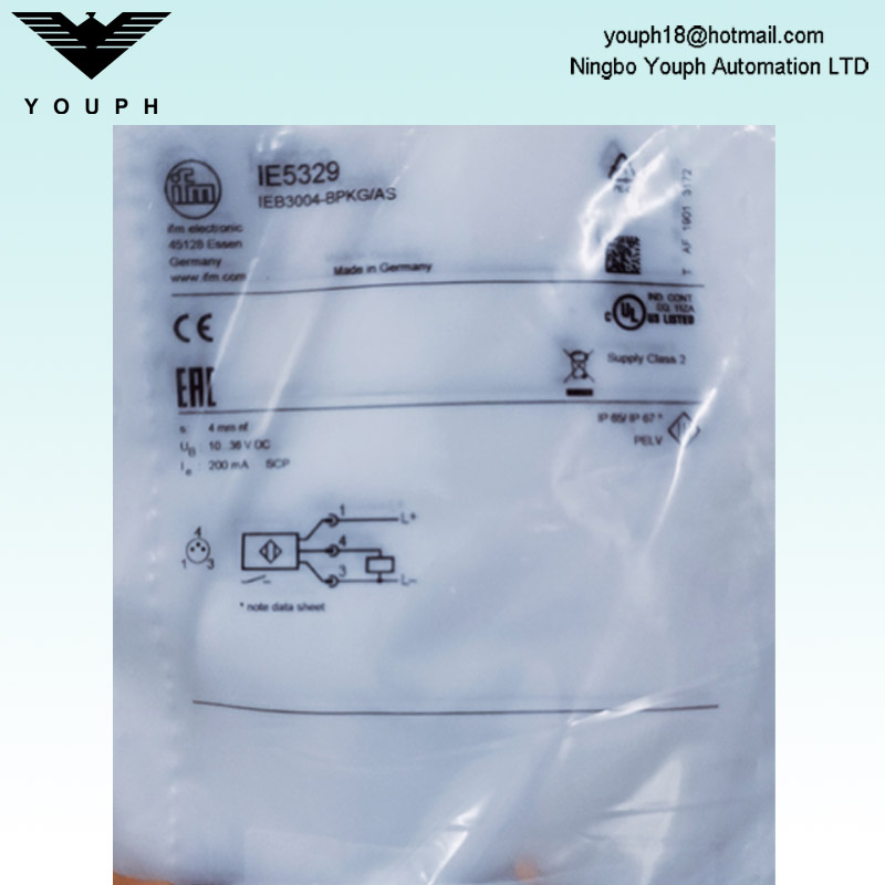 IFM IE5329 IEB3004-BPKG/AS Inductive Sensor