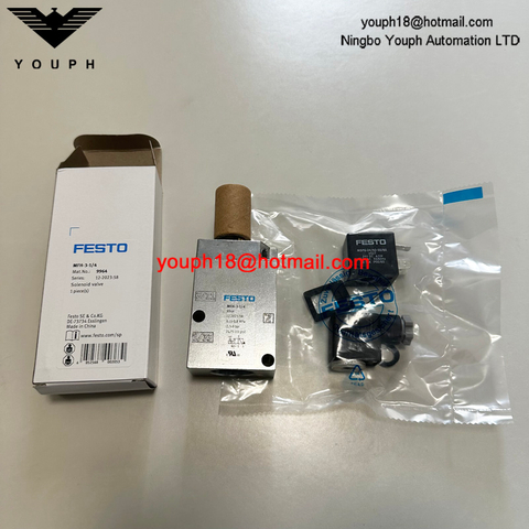 FESTO MFH-3-1/4 9964 With Coil DC24V AC230V Tiger Classic Monostable Solenoid Valve