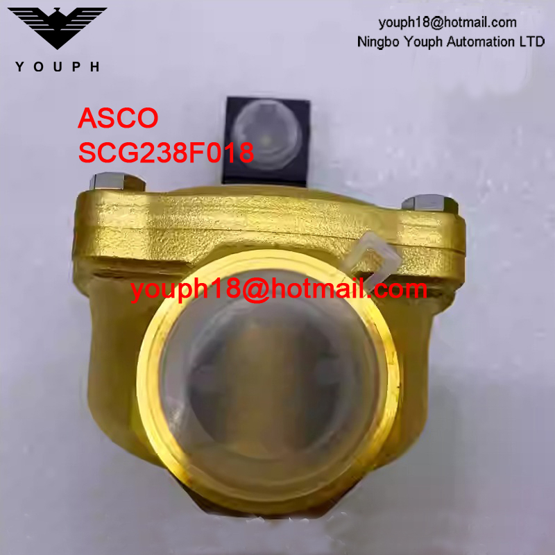 ASCO 238 SCG238D018 2 inches Normally Closed Brass Solenoid Valve