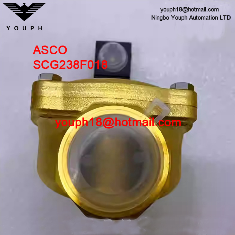 ASCO 238 SCG238D018 2 inches Normally Closed Brass Solenoid Valve