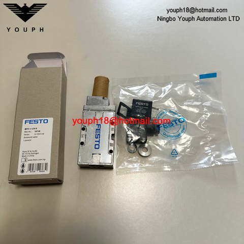 FESTO MFH-5-1/8-B 19758 With coil 24VDC 220VAC Tiger valve 2000 Solenoid valve
