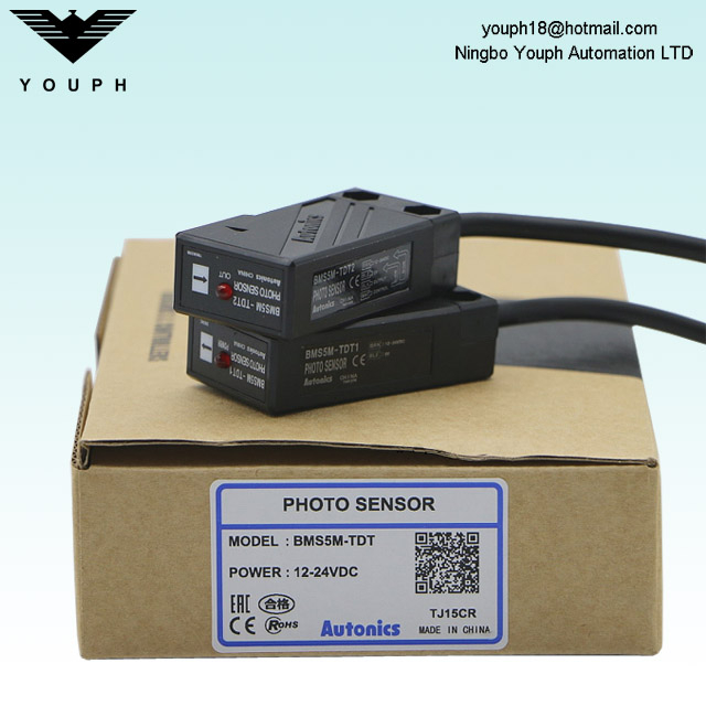 Autonics BMS5M-TDT Through-beam Amplifier Built-in Type By Side Sensing Photoelectric Sensor