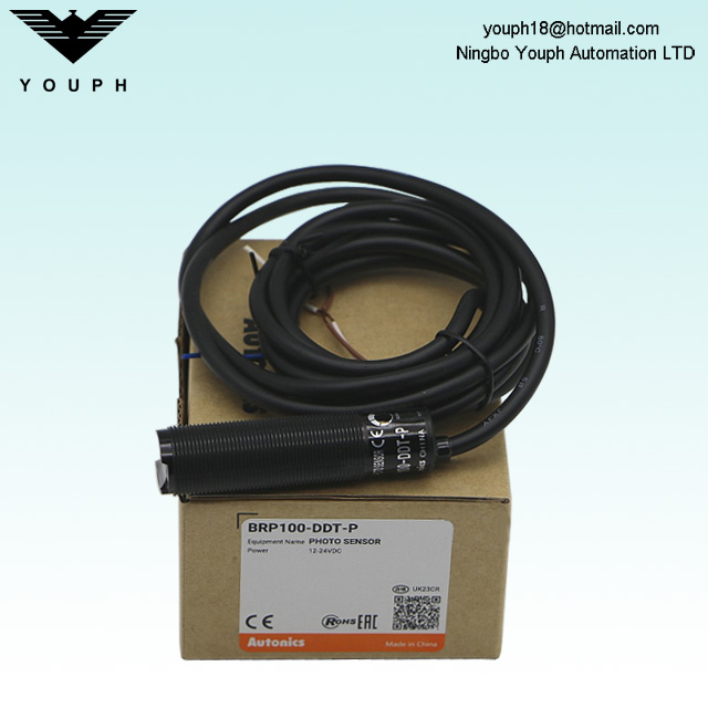 Autonics BRP100-DDT-P BRP100-DDT-C-P Sensing Distance 100mm Diffuse reflective Photo Sensor