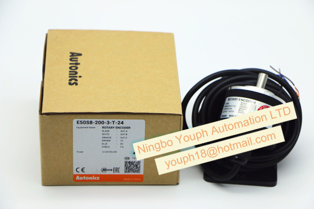 Autonics E50S8-200-3-T-24 Diameter ∅50mm Shaft type Incremental Rotary Encoder