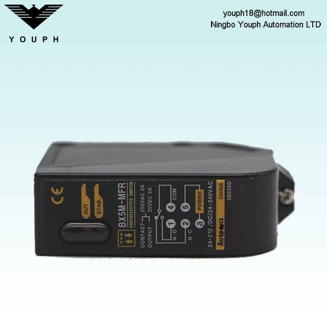 Autonics BX5M-MFR BX5M-MFR-T Retroreflective Amplifier Built-in Terminal Photo Sensor