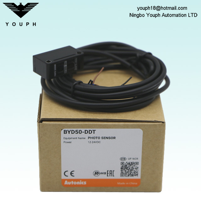 Autonics BYD50-DDT Convergent reflective with Amplifier Photoelectric Sensor