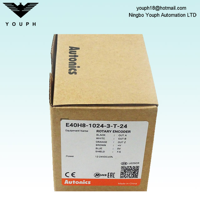 Autonics E40H8-1024-3-T-24 E40H Series Incremental Rotary Encoder