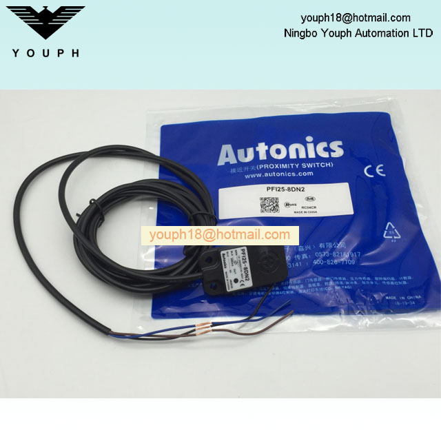 AUTONICS PFI25-8DN2 PFI25-8DP2 PFI Series Rectangular Flat Type Proximity Sensor