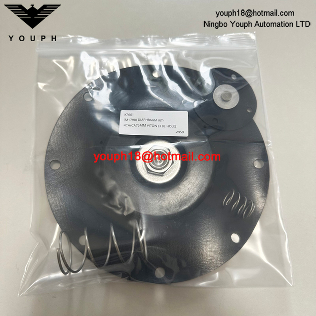 Goyen K7601 M1925 RCA76MM CA76MM041-300 3" VITON High Temperature Diaphragm Repair Kit