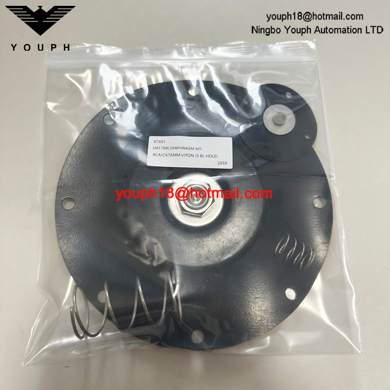 Goyen K7601 M1925 RCA76MM CA76MM041-300 3" VITON High Temperature Diaphragm Repair Kit