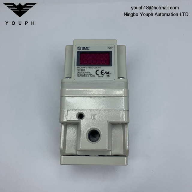 SMC ITV2050-31F2BL3-Q-X107 Electro-Pneumatic Regulator