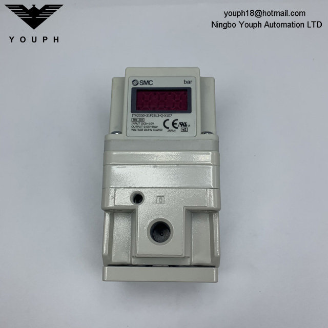 SMC ITV2050-31F2BL3-Q-X107 Electro-Pneumatic Regulator