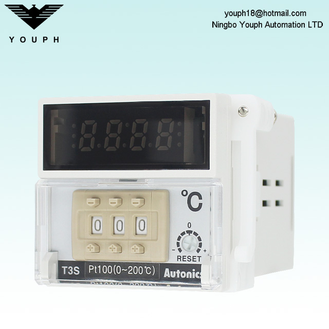 AUTONICS T3S-B4RP4C T3S-B4RP2C THUMBWHEEL SWITCH SETTING TYPE TEMPERATURE CONTROLLER