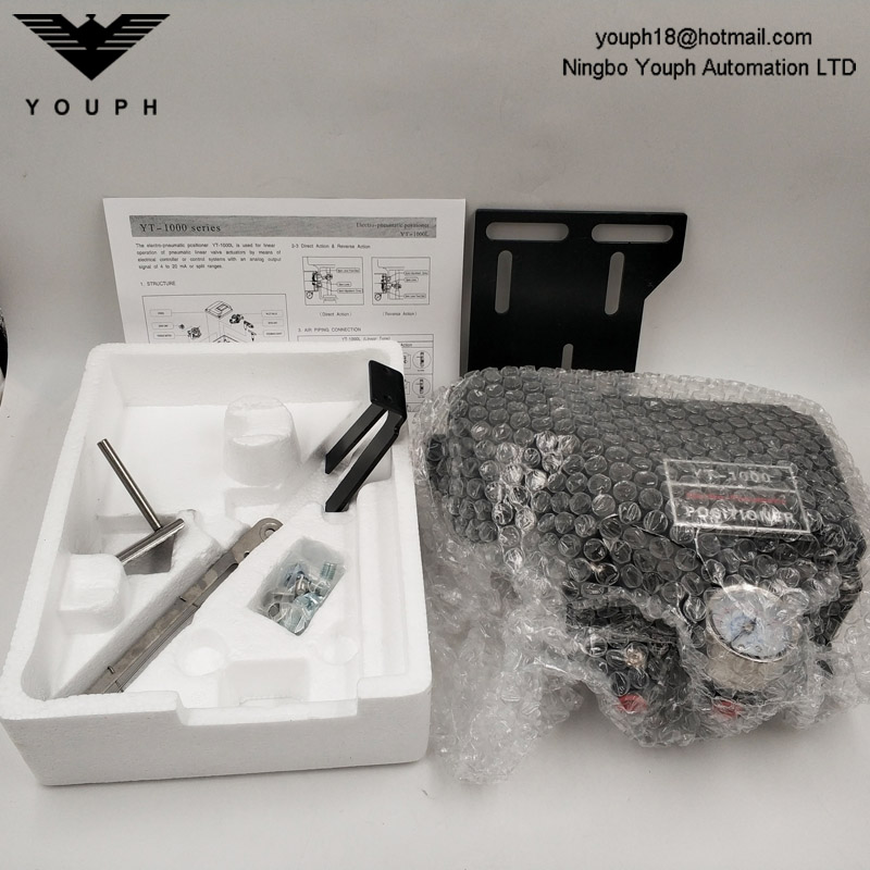 YTC YT-1000L Double Acting Linear Electro Pneumatic Positioner