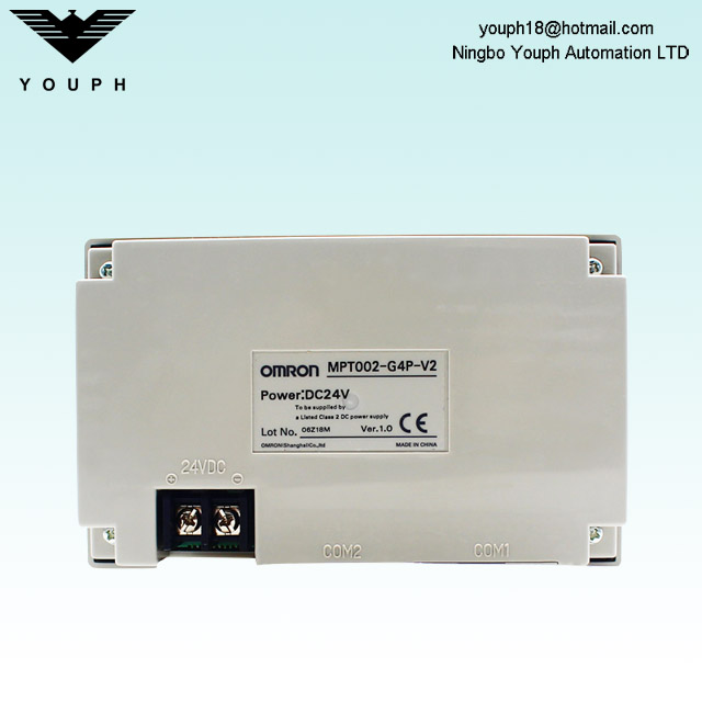 OMRON MPT002-G4P-V2 Programmable Terminal Text Display