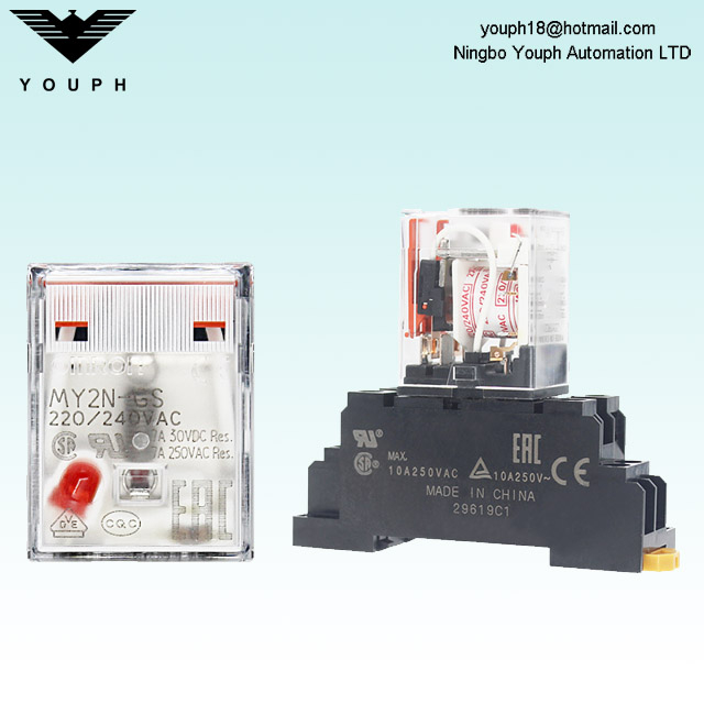 OMRON MY2N-GS MY2N-J MY2NJ Miniature Power Relays