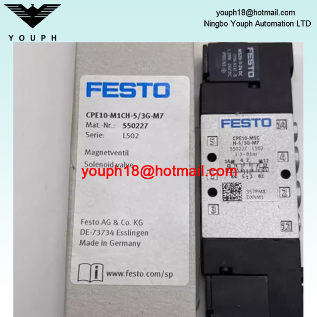 Festo CPE10-M1CH-5/3G-M7 550227 Solenoid valve