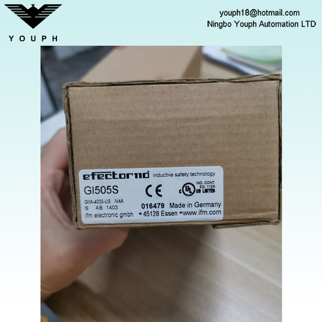 IFM GI505S GIIA-4030-US /V4A Fail-safe Inductive Sensor