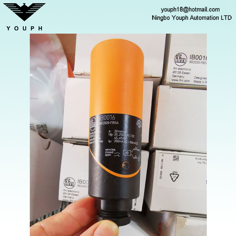 IFM IB0016 IBE2020-FBOA Inductive Sensor