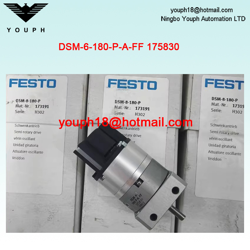 Festo DSM-6-180-P-A-FF 175830 Swivel angle 180° DSM Semi-rotary drive