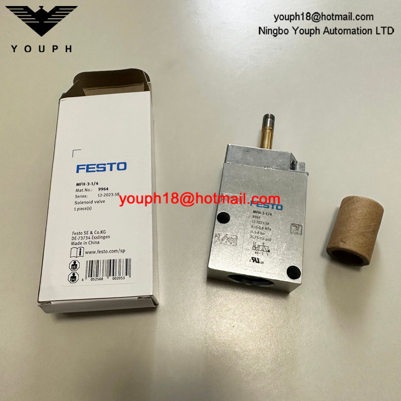 FESTO MFH-3-1/4 9964 3/2 Way Tiger Classic Monostable Pneumatic Valve