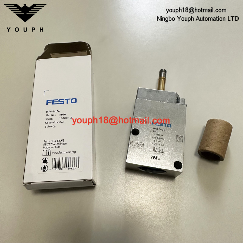 FESTO MFH-3-1/4 9964 3/2 Way Tiger Classic Monostable Pneumatic Valve