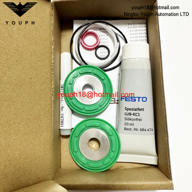 Festo ADN-80-P-A 673627 ADN-80 Pneumatic Cylinder Set of wearing parts