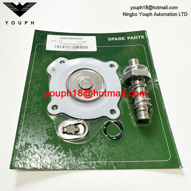 ASCO C113444 SCG353A043 SCG353A044 1" Pulse jet Valve Diaphragm Repair Kit