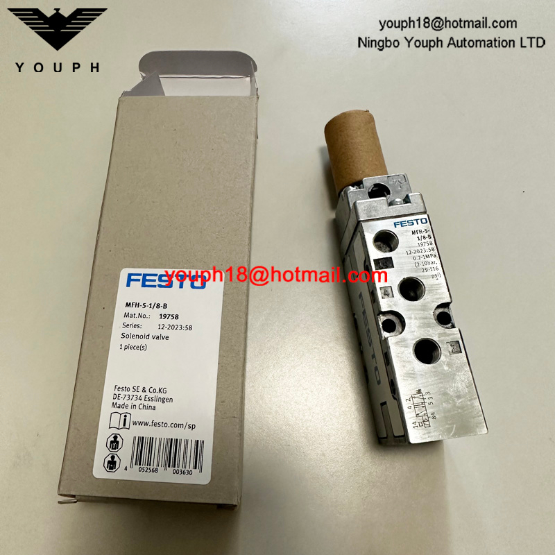 FESTO MFH-5-1/8-B 19758 G1/8 5/2-way Tiger valve 2000 Solenoid valve