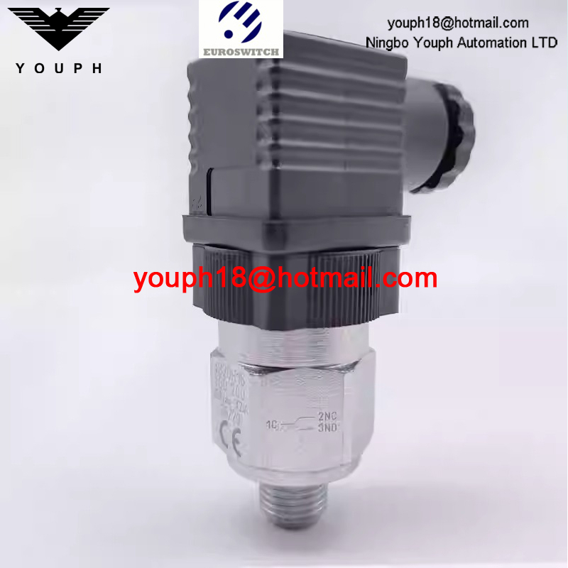 Euroswitch 4820H16 Setting range 50-200 bar SPDT CONTACTS PISTON PRESSURE SWITCH